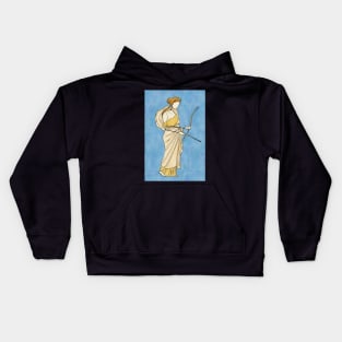 Ladies of the Villa of Ariadne - Diana Kids Hoodie